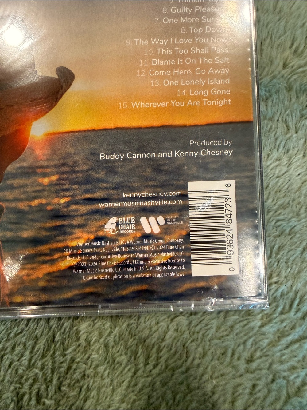 Kenny Chesney - CD NEW SEALED - Picture 3 of 4